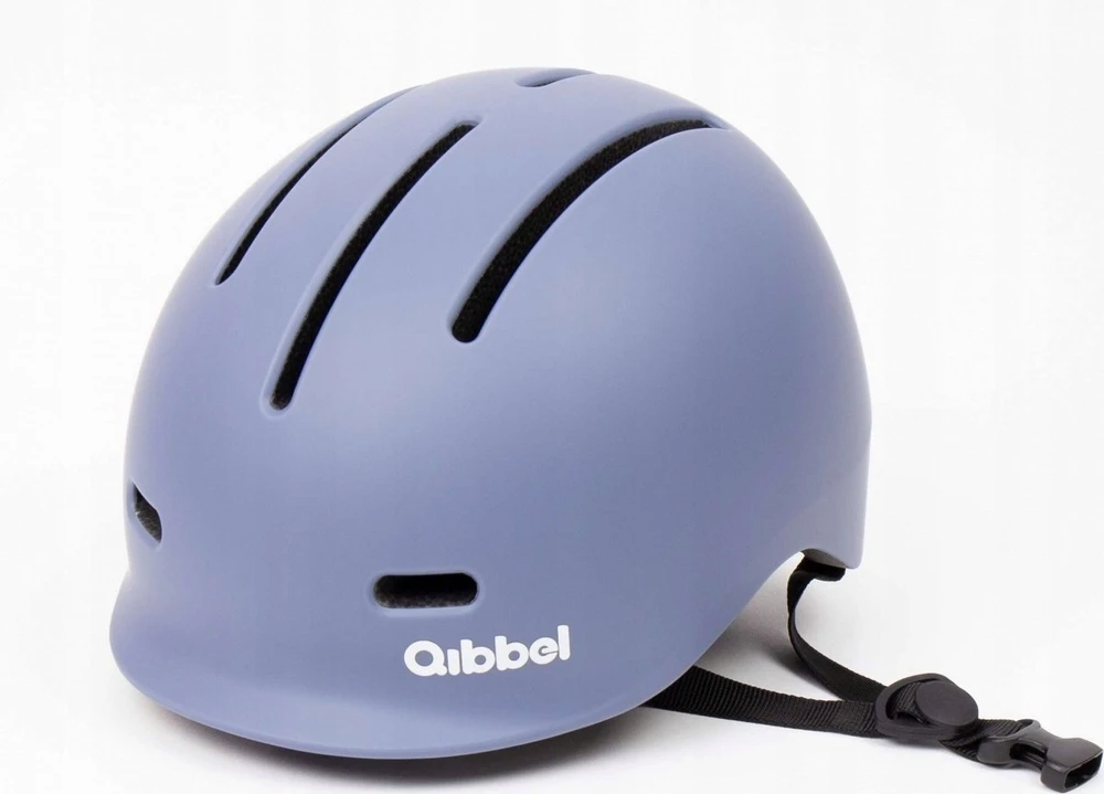 „Elibas“ vaikiškas dviračio šalmas QIBBEL Kids bike helmet Ocean Mėlyna dydis S (52-56 cm) [QBL-QH155]