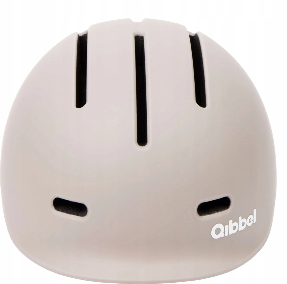 Elibas QIBBEL Vaikiškas dviračio šalmas Pebble Pilkas dydis S (52-56 cm) [QBL-QH156]