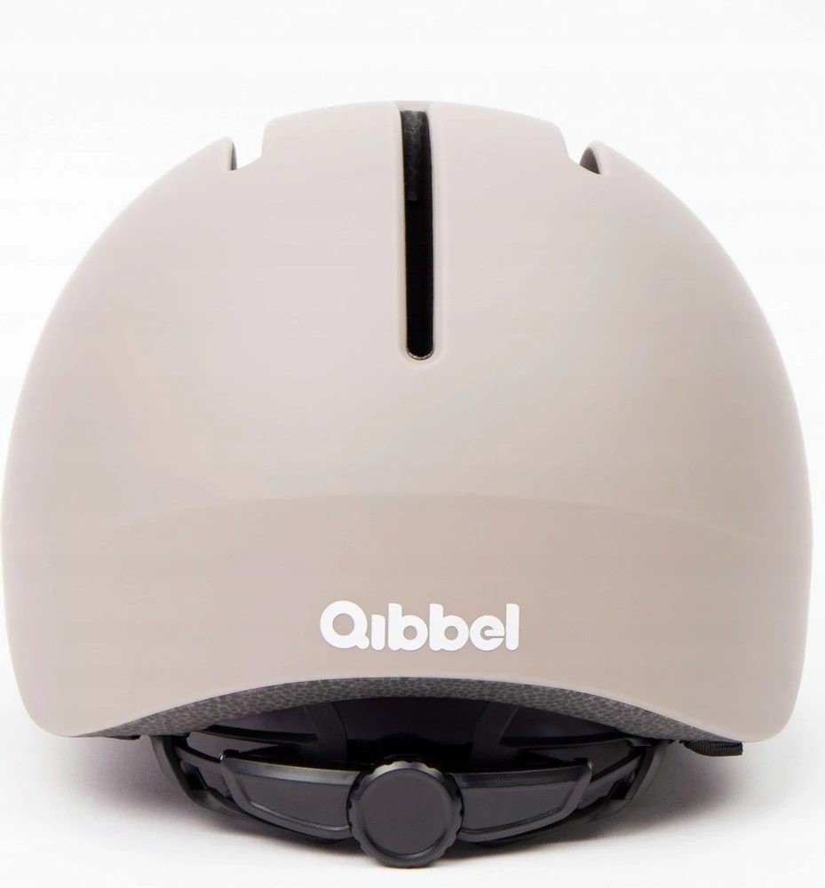 Elibas QIBBEL vaikiškas dviračių šalmas Pebble Pilkas dydis XS (45-51 cm) [QBL-QH153]