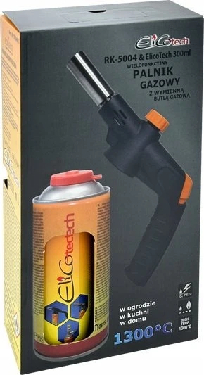 Blow RK-5004 dujinis degiklis + dujos 300ml Elico Tech