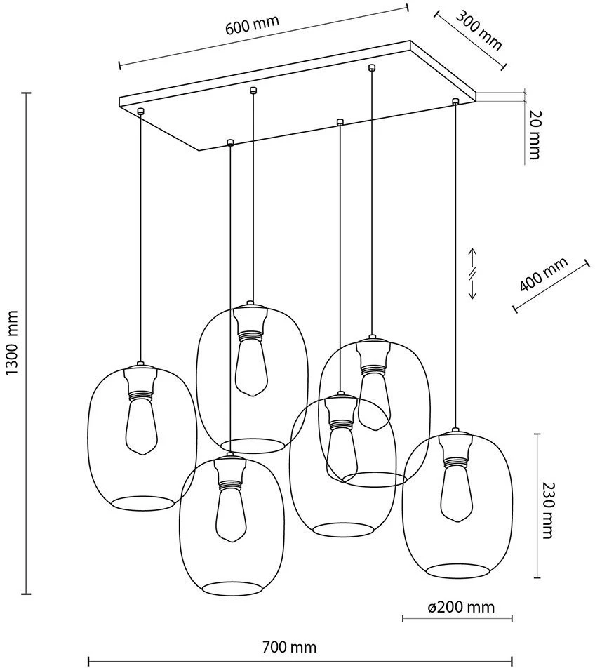 Pakabinamas šviestuvas Lampa wisząca TK Lighting Lampa wisząca ELIO 5974 TK Lighting