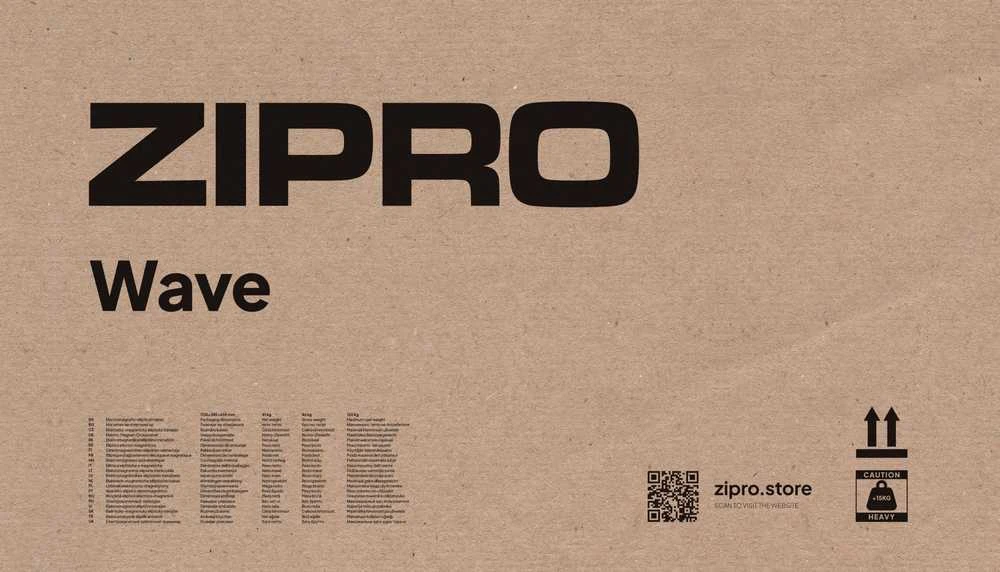 Zipro Wave elipsinis treniruoklis, juodas