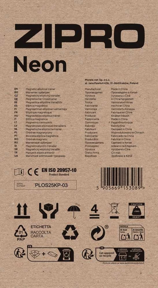 Elipsinis treniruoklis Zipro Neon