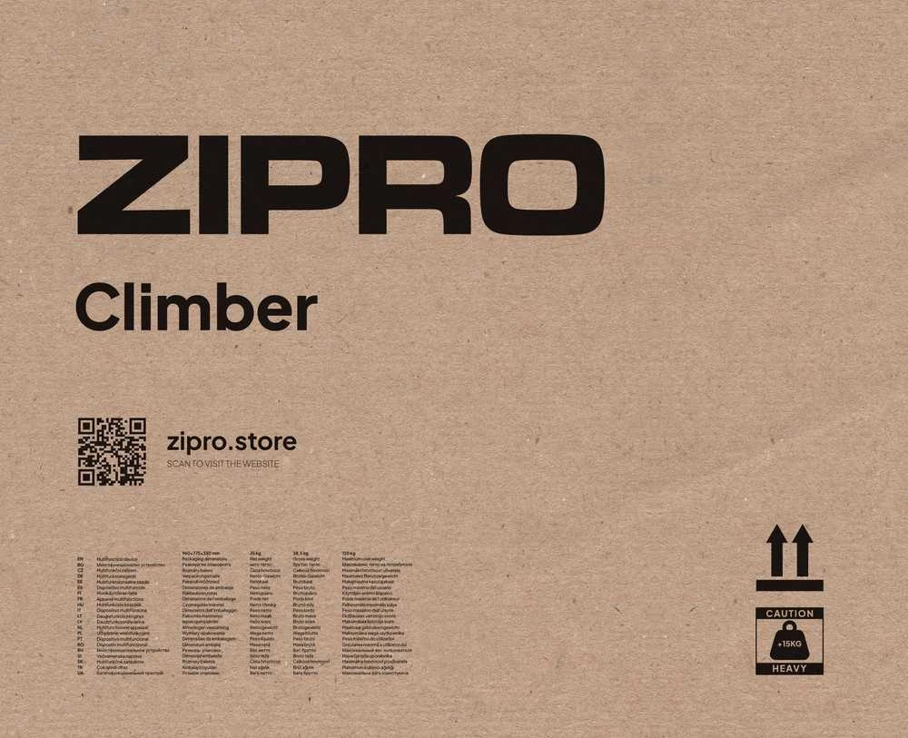 Elipsinis treniruoklis Zipro Climber