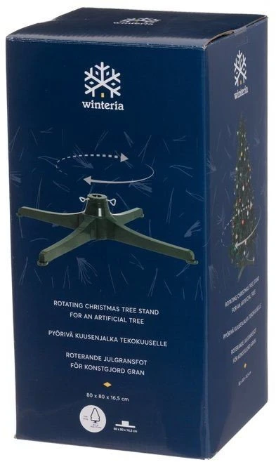 „Elite Winteria“ kalėdinės eglutės stovas dirbtinei eglutei, besisukantis