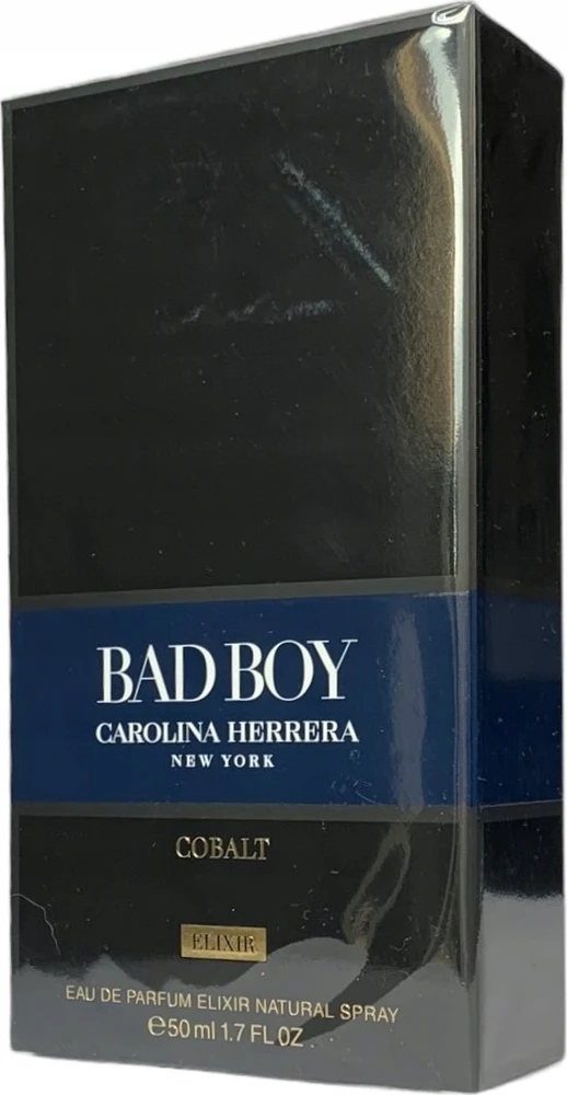Carolina Herrera Bad Boy Cobalt Eliksyras EDP parfumuotas vanduo unisex, 50 ml