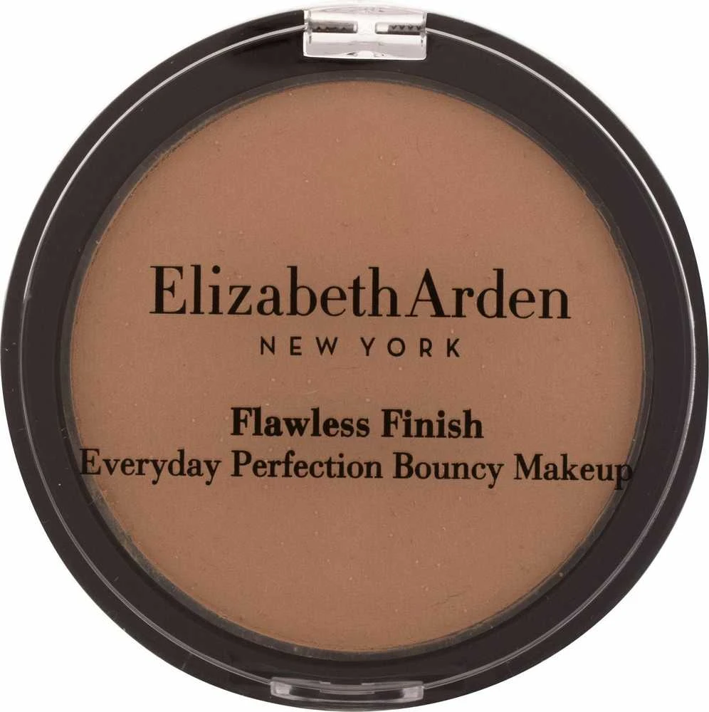 Elizabeth Arden, „Flawless Finish Everyday Perfection Bouncy“, simondsijų aliejus, švelni natūrali apdaila, „Kreminis Foundation“, 08, „Golden Honey“
