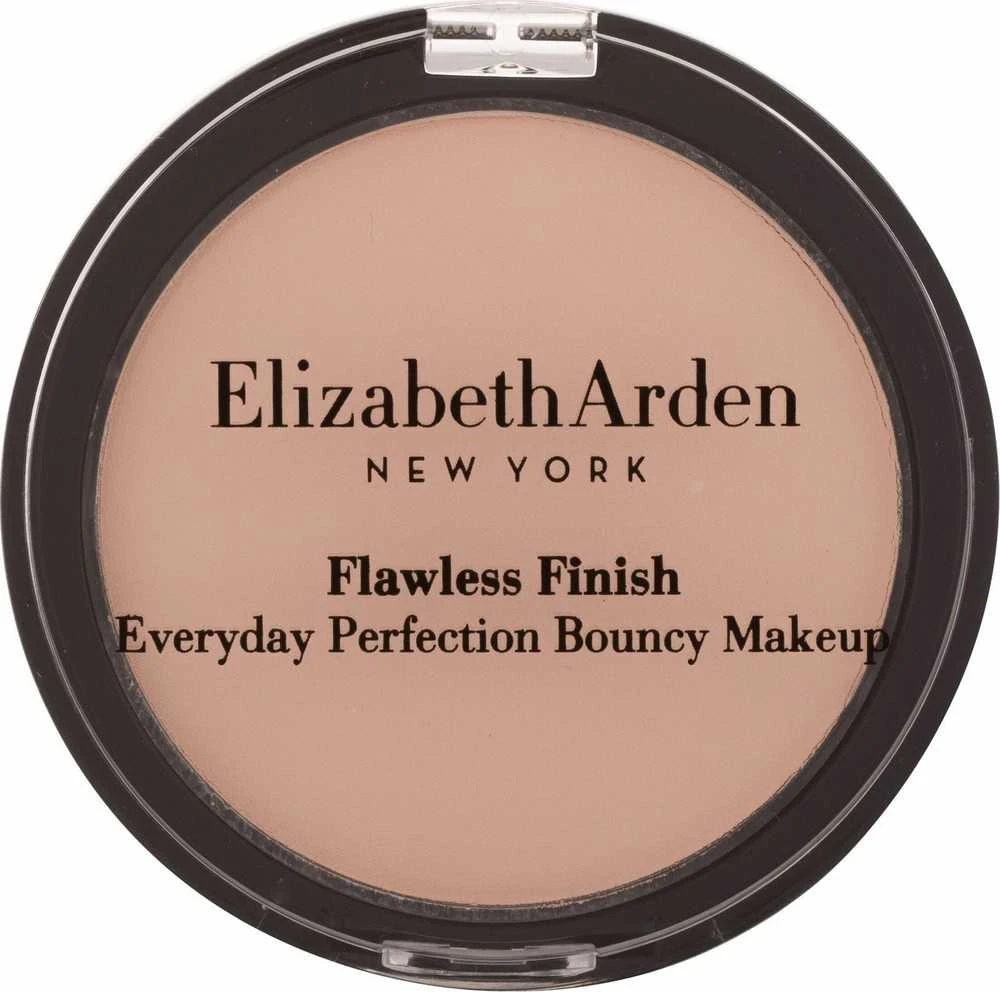 Elizabeth Arden, „Flawless Finish Everyday Perfection Bouncy“ makiažo pagrindas, simondsijų aliejus, švelni natūrali apdaila, „Kreminis Foundation“, 01, porcelianas, 9