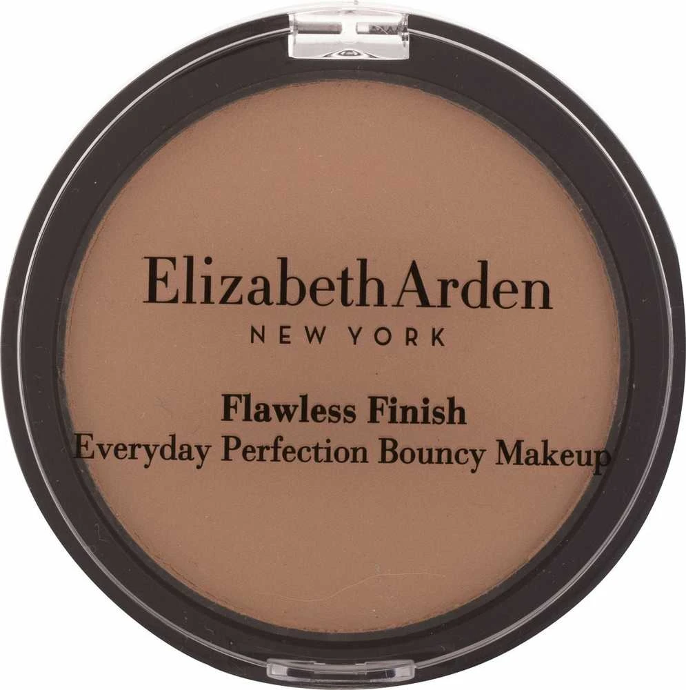 Elizabeth Arden, „Flawless Finish Everyday Perfection Bouncy“, simondsijų aliejus, švelni natūrali apdaila, „Kreminis“ makiažo pagrindas, 06, neutralus smėlis