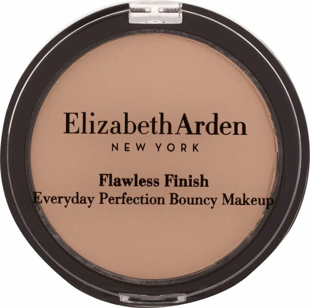 Elizabeth Arden, „Flawless Finish Everyday Perfection Bouncy“ makiažo pagrindas, simondsijų aliejus, švelni natūrali apdaila, „Kreminis Foundation“, 02, alabasteris, 9