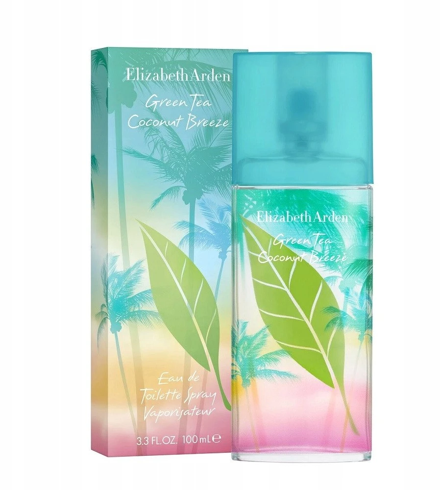Elizabeth Arden Žalias Tea Coconut Breeze EDT tualetinis vanduo moterims, 100 ml