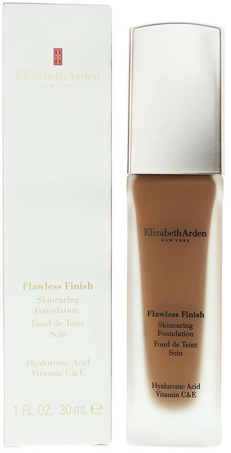 „Elizabeth Arden Flawless Finish Skincare“ ilgai išliekantis makiažo pagrindas su hialurono rūgštimi „Kreminis“ 620N „Deep Neutral“, 30 ml