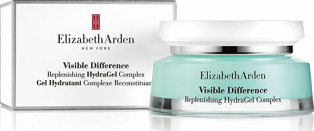 "Elizabeth Arden Visible Difference Jauninamasis Hydragel Complex" Drėkinamasis veido kremas - želė 75ml