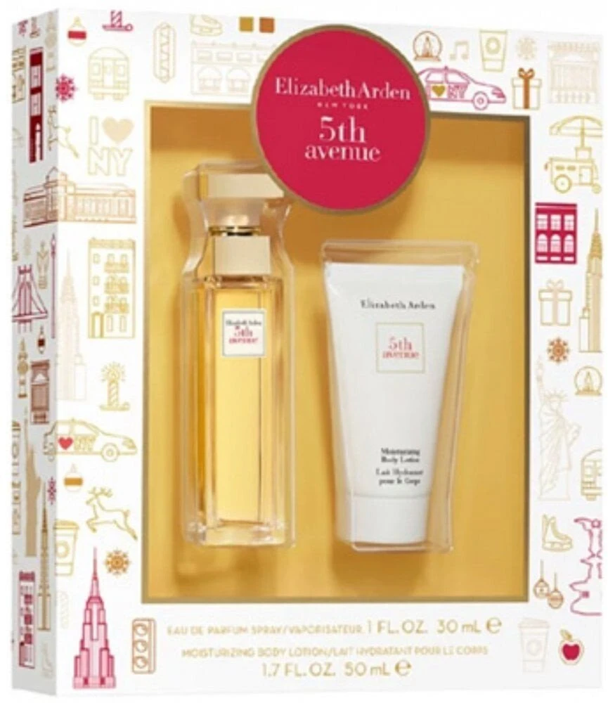 Set Elizabeth Arden: 5th Avenue Eau De Parfum For Women, 30 ml + 5th Avenue Hydrating Losjonas kūnui, 50 ml