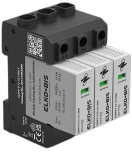 Elko-Bis viršįtampių ribotuvas ESPPV V T2 15/1000 Y 22121003080