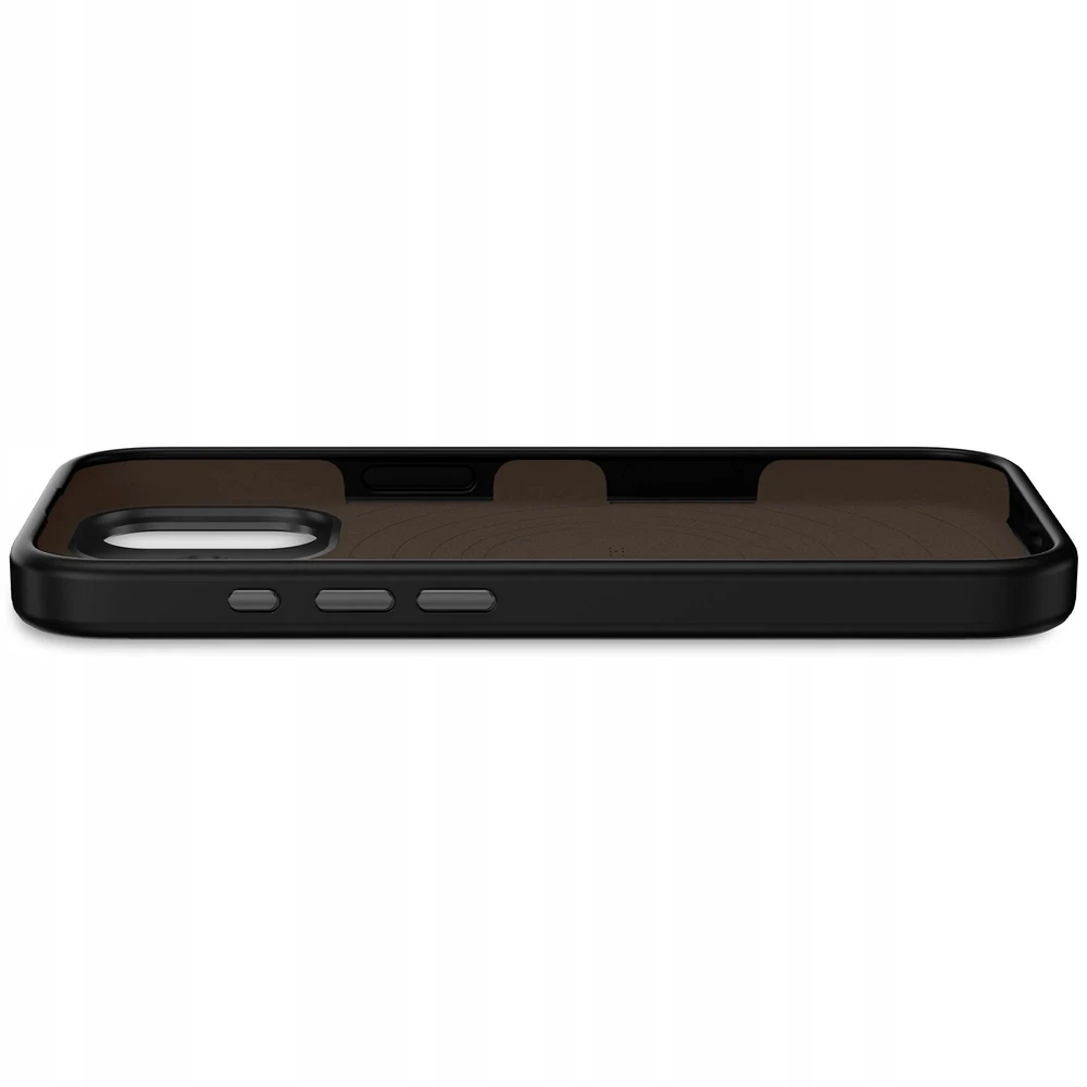 „Decoded“ antimikrobinis silikoninis „MagSafe“ dėklas, skirtas „iPhone 17“ - juodas
