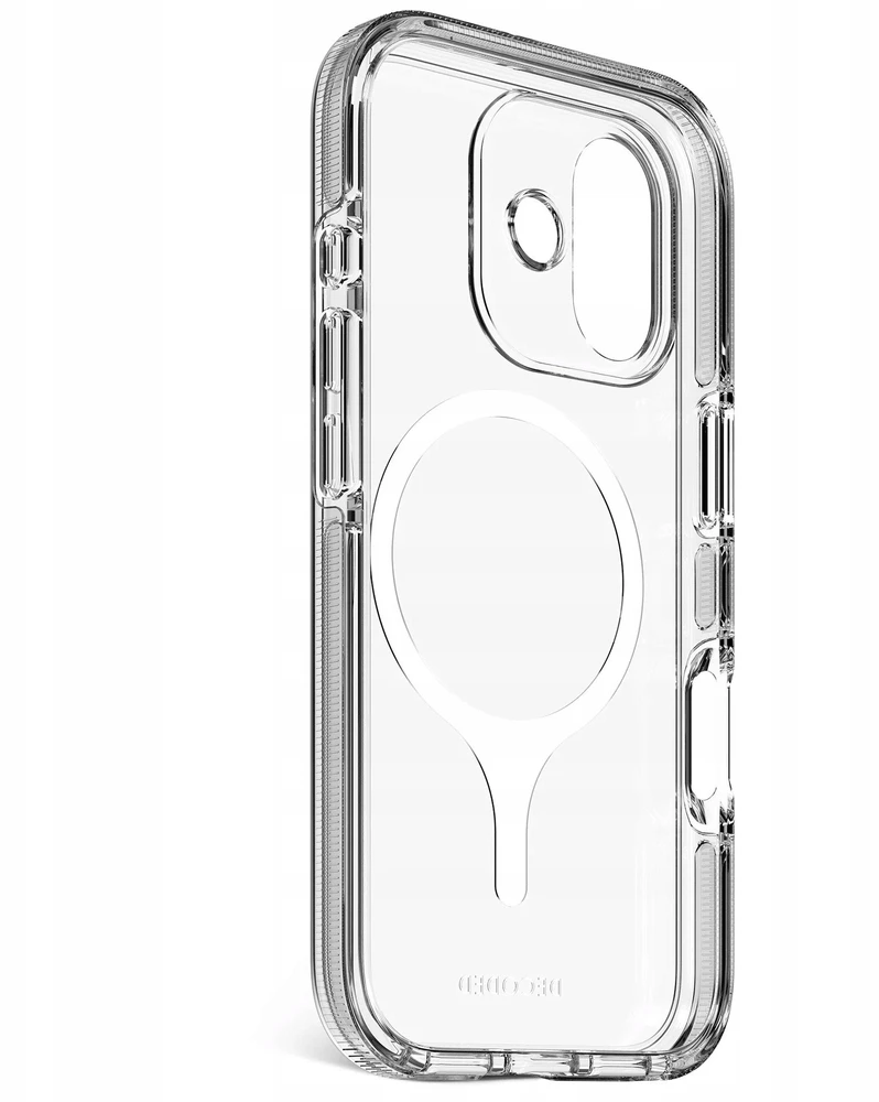 „Decoded DropTec“ skaidrus „MagSafe“ dėklas, skirtas „iPhone 17“ – skaidrus