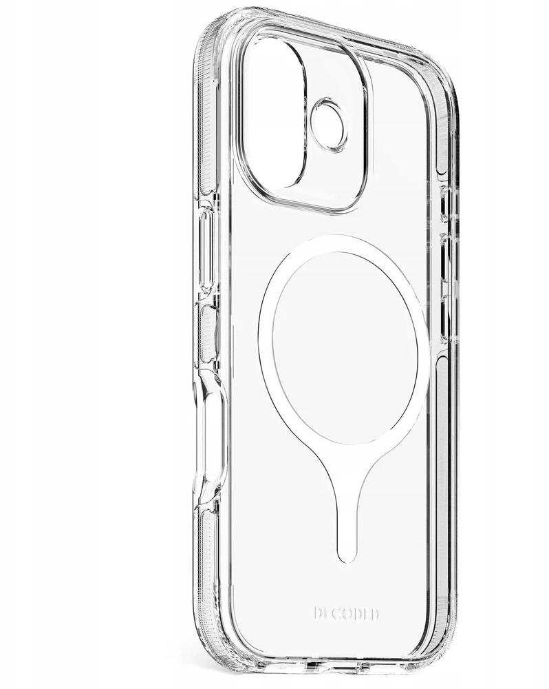„Decoded DropTec“ skaidrus „MagSafe“ dėklas, skirtas „iPhone 17“ – skaidrus