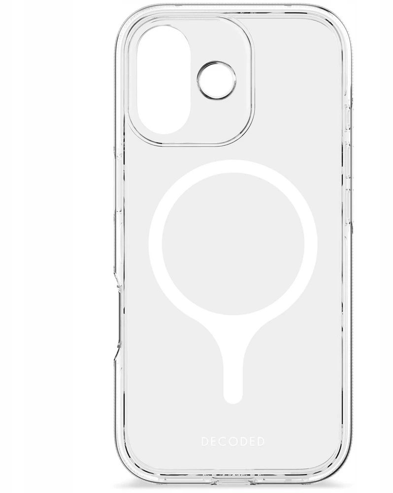 „Decoded DropTec“ skaidrus „MagSafe“ dėklas, skirtas „iPhone 17“ – skaidrus