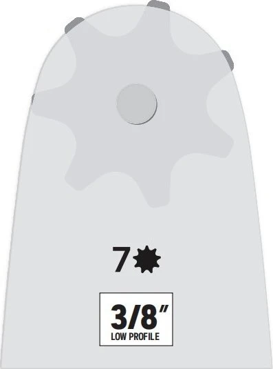 NAC Grandininio pjūklo pjovimo juosta Oregon 188PXBK095; 18''; 45 cm; .325''; 72; 1,5 mm