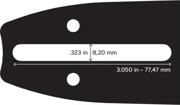 NAC Grandininio pjūklo pjovimo juosta Oregon 188PXBK095; 18''; 45 cm; .325''; 72; 1,5 mm