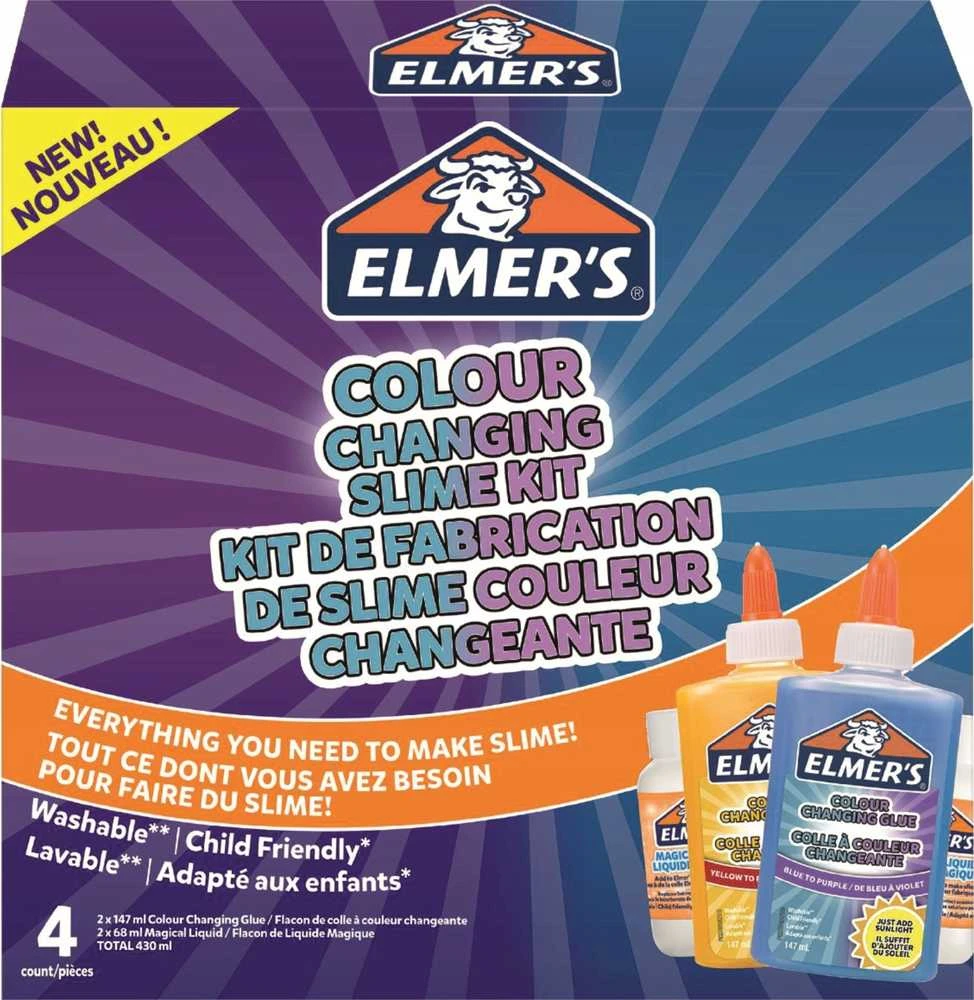 Elmer's COLOR CHANGING Slime gaminimo rinkinys - 2109487