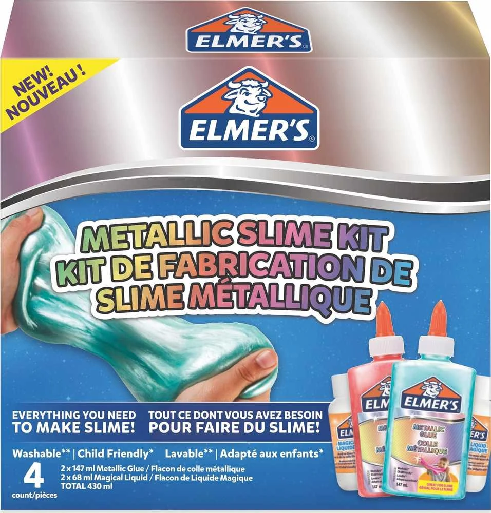 Elmers Metallic Slime rinkinys 2109483