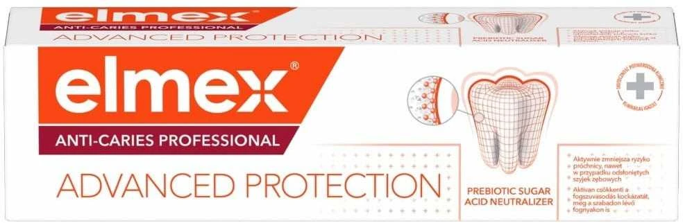 Elmex ELMEX profesionalūs dantų pasta nuo ėduonies, sustiprinta apsauga, 75 ml
