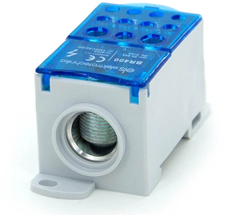 BR400 Paskirstymo blokinis tiltelis TH 400A bėgiui ELS Elektrotechnika BR400