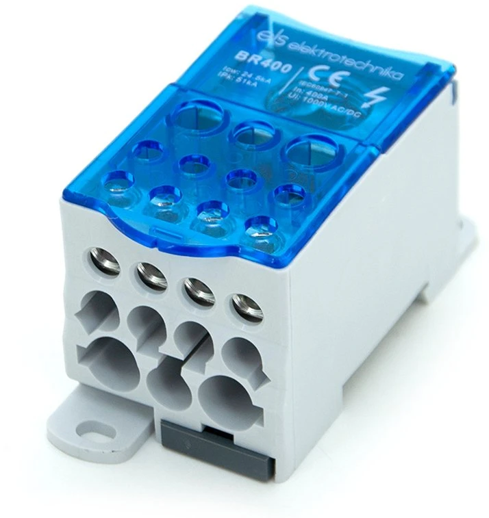 BR400 Paskirstymo blokinis tiltelis TH 400A bėgiui ELS Elektrotechnika BR400