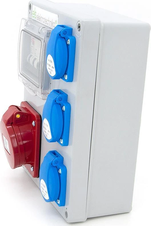 Els Elektrotechnika 4NO31C11C0 Statybiniai skirstomieji įrenginiai Mikołajki 16/5 + 3*GS + apsaugos, sieninis korpusas, 4NO31C11C0