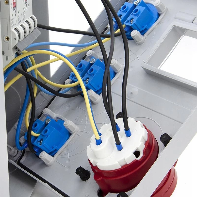 Els Elektrotechnika 4NO31C11C0 Statybiniai skirstomieji įrenginiai Mikołajki 16/5 + 3*GS + apsaugos, sieninis korpusas, 4NO31C11C0