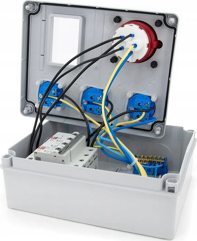 Els Elektrotechnika 4NO31C11C0 Statybiniai skirstomieji įrenginiai Mikołajki 16/5 + 3*GS + apsaugos, sieninis korpusas, 4NO31C11C0