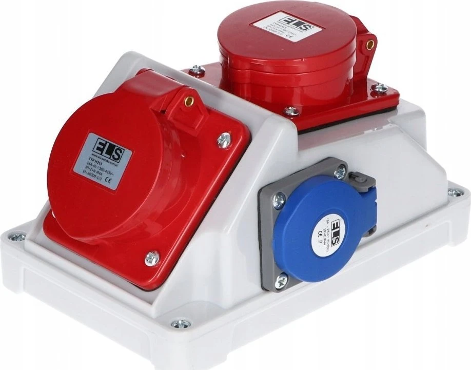 Els Polska ELS Elektrotechnika Komutatorius COMBO PLUS 32/5 16/5 2x230V IP44
