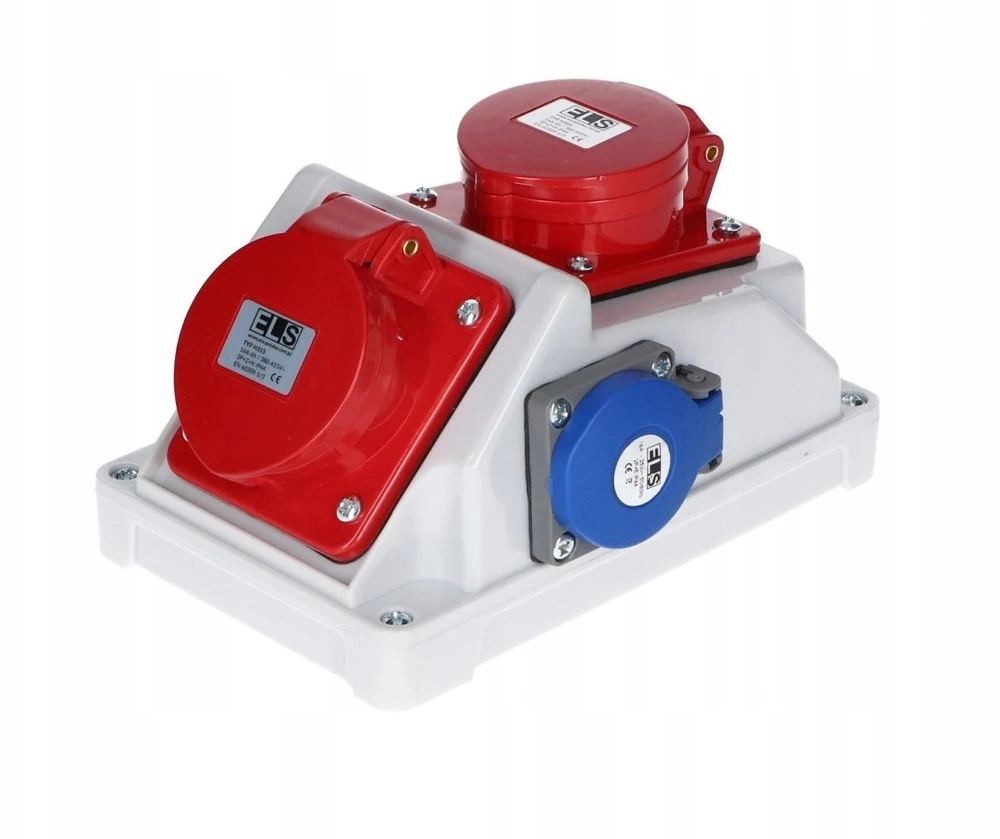 Els Polska ELS Elektrotechnika Komutatorius COMBO PLUS 32/5 16/5 1x230V IP44
