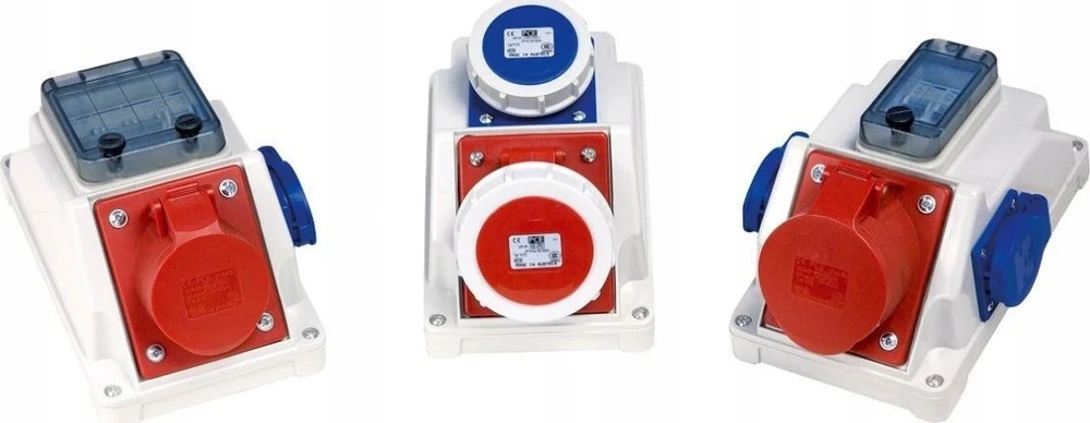 Els Polska ELS Elektrotechnika Komutatorius COMBO PLUS 32/5 16/5 2x230V IP44