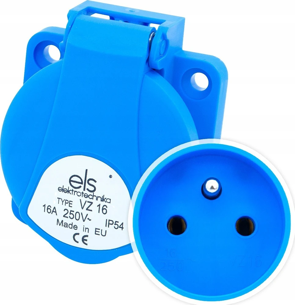 Els Elektrotechnika 8NO201 Statybinė skirstykla 32A/5 + 2*GS 230V, sieninis/paviršinis korpusas, neįrengtas, 8NO201