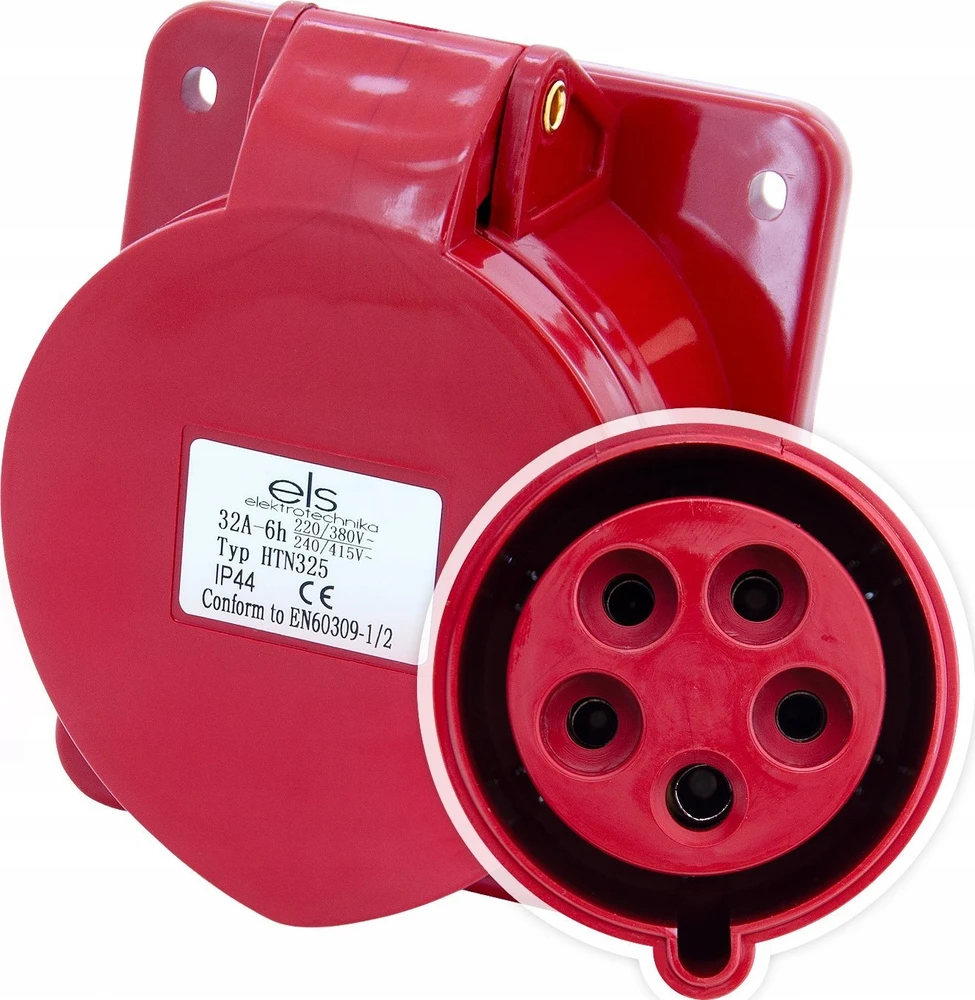 Els Elektrotechnika 8NO201 Statybinė skirstykla 32A/5 + 2*GS 230V, sieninis/paviršinis korpusas, neįrengtas, 8NO201