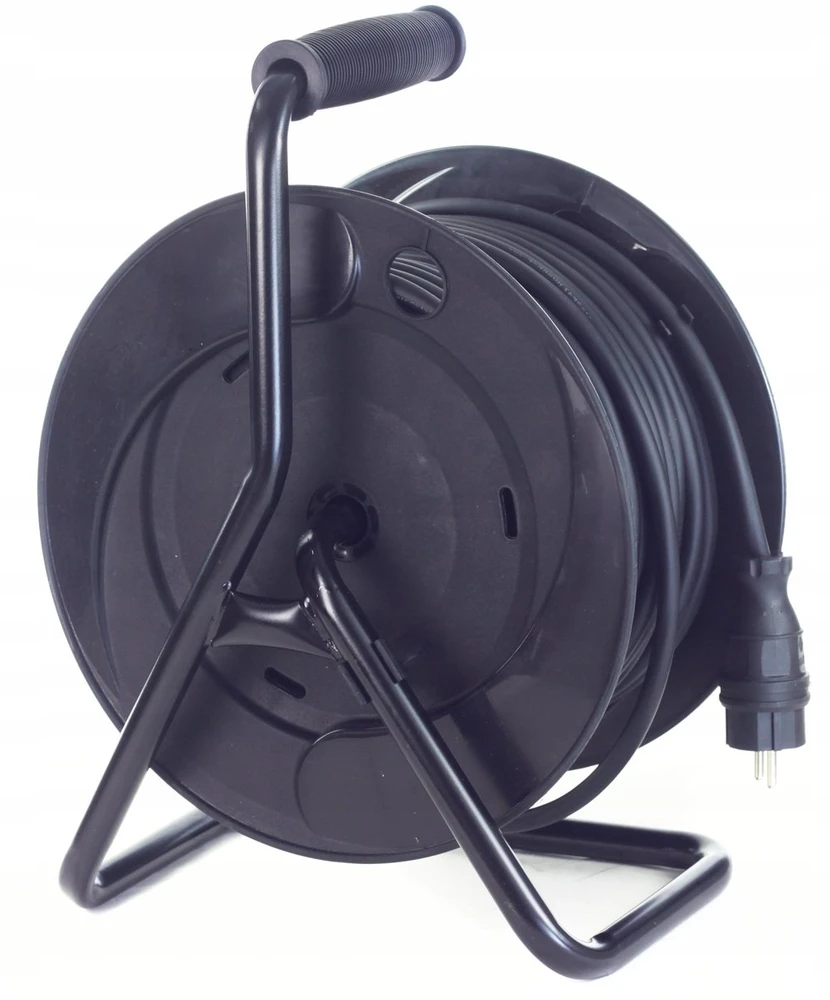 ELS Elektrotechnika Prailginimo laidas 20m OW3*1.5 4x230V IP44 T plastikinis būgninis fiksuotas skydelis