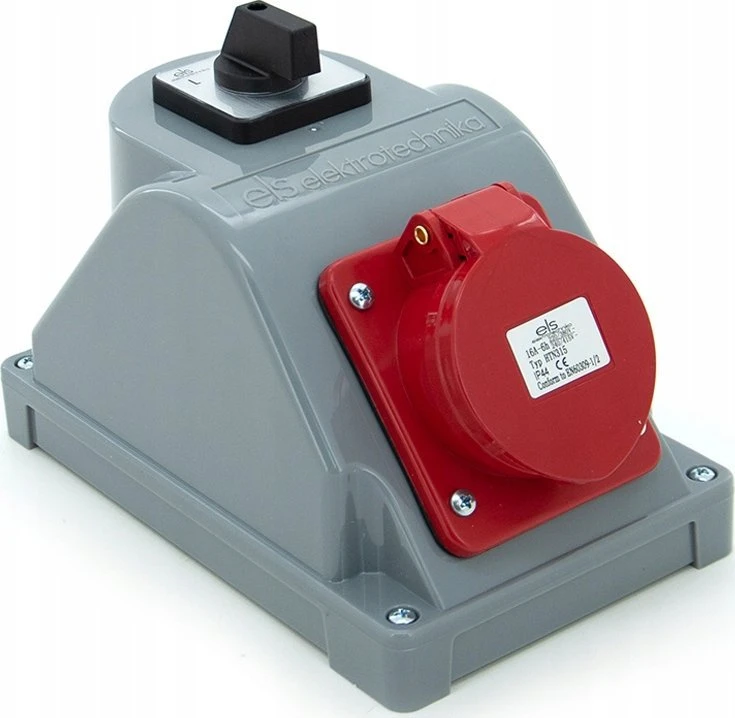Els Elektrotechnika N110LP Konstrukcinis skirstomasis skydas tipas COMBOPOL 16A/5 + GS 230V + L-0-P skyriklis, sieninis/paviršinis korpusas, N110LP