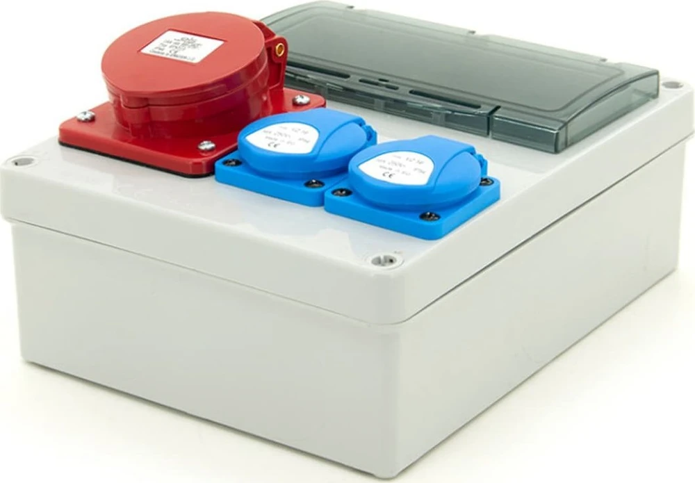 Els Elektrotechnika 8NO210 Konstrukcinis skirstytuvas 16A/5 + 2*GS 230V, sieninis korpusas, neįrengtas, 8NO210