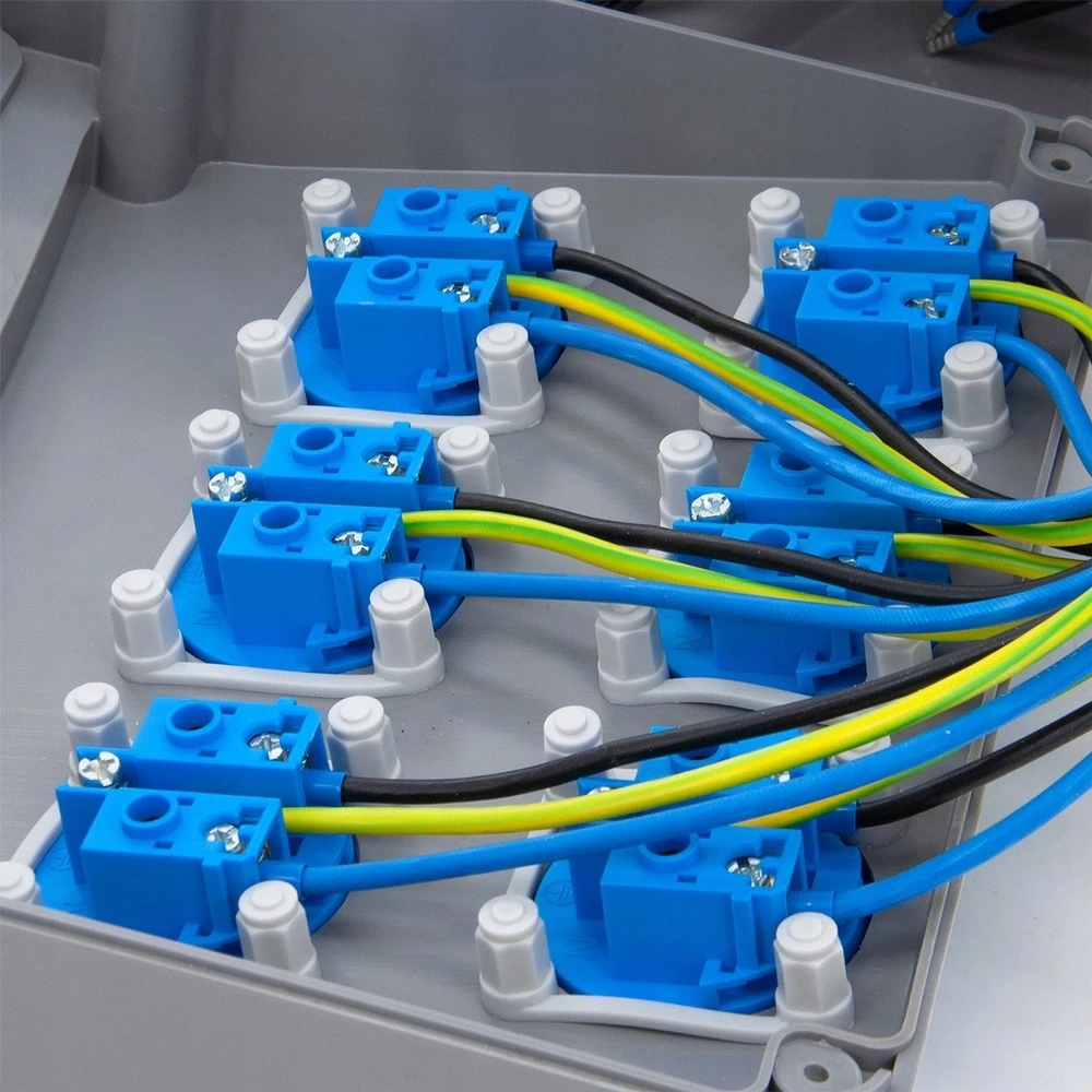 Els Elektrotechnika 11NO600 Konstrukcinis skirstomasis įrenginys 6*GS 230V, korpusas montuojamas į sieną, laidinis, neįrengtas, langas 11M, 11NO600