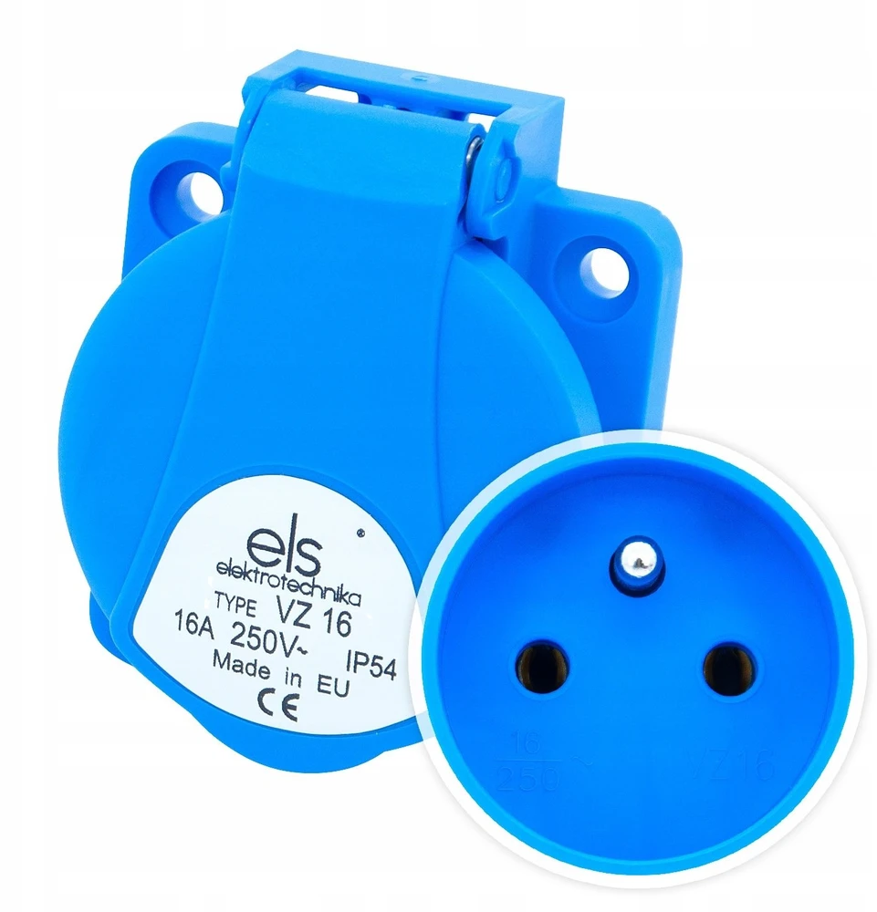 Els Elektrotechnika 4NO21B21B0 Statybiniai skirstomieji įrenginiai Mikołajki 2*16/5 + 2*GS + apsaugos, sieninis korpusas, 4NO21B21B0