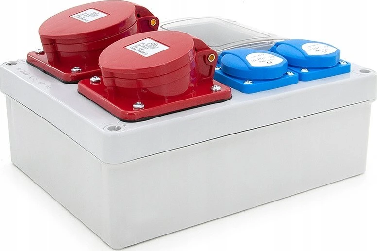 Els Elektrotechnika 4NO211 Statybinė skirstomoji įranga Mikołajki 16A/5 + 32A/5 + 2*GS, sieninis korpusas, 4NO211