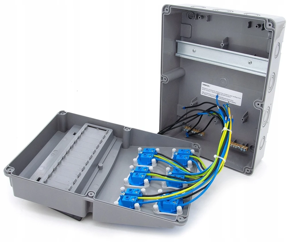 Els Elektrotechnika 11NO600 Konstrukcinis skirstomasis įrenginys 6*GS 230V, korpusas montuojamas į sieną, laidinis, neįrengtas, langas 11M, 11NO600