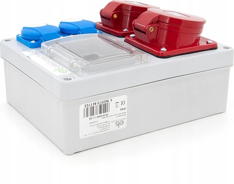 Els Elektrotechnika 4NO211 Statybinė skirstomoji įranga Mikołajki 16A/5 + 32A/5 + 2*GS, sieninis korpusas, 4NO211