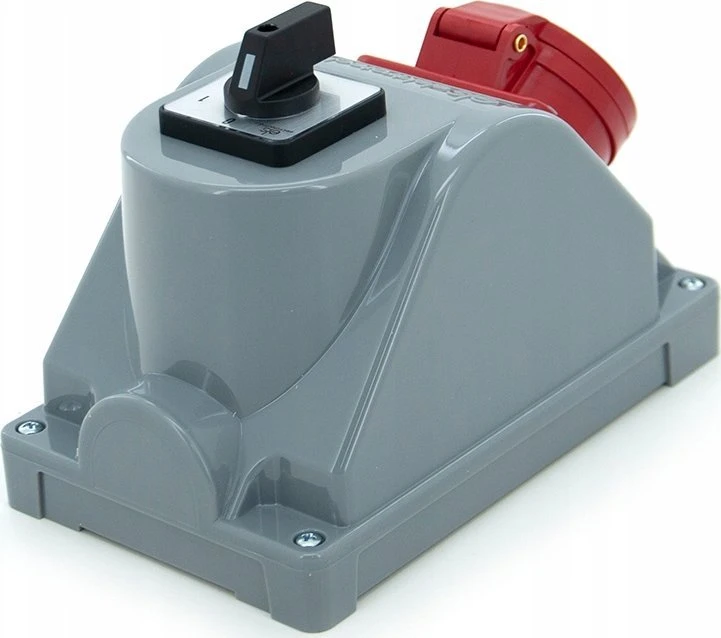 Els Elektrotechnika N110-01COMBO Konstrukcinis skirstomasis skydas tipas COMBOPOL 16A/5 + GS 230V + 0-1 jungiklis, sieninis/paviršinis korpusas, N110-01COMBO