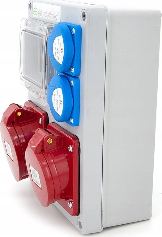 Els Elektrotechnika 4NO211 Statybinė skirstomoji įranga Mikołajki 16A/5 + 32A/5 + 2*GS, sieninis korpusas, 4NO211