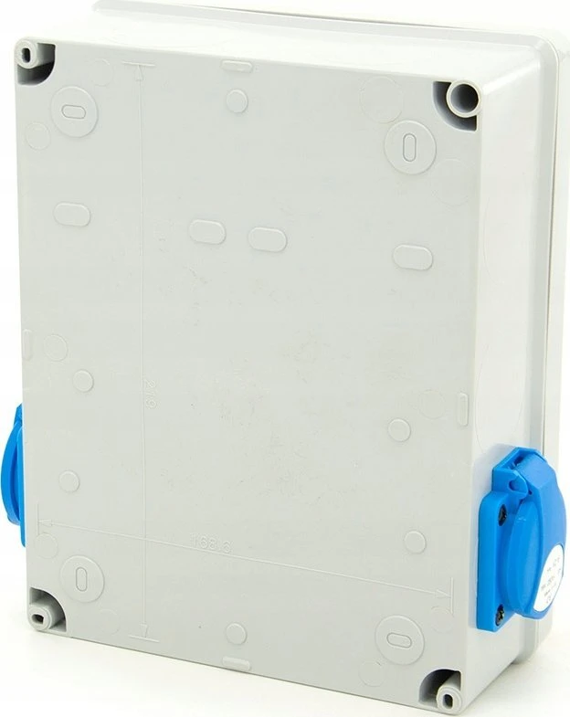 Els Elektrotechnika 8NO211 Konstrukcinis skirstytuvas 32A/5 + 16A/5 + 2*GS 230V, sieninis korpusas, neįrengtas, 8NO211