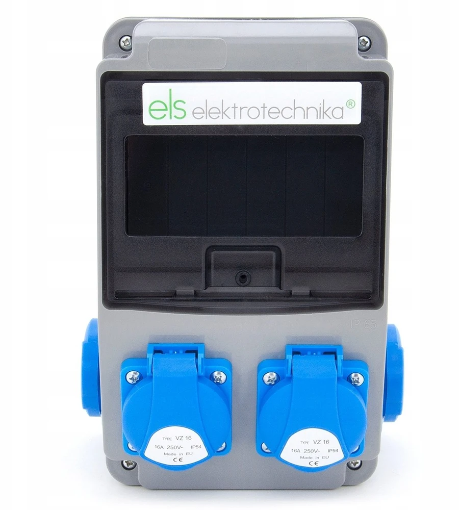 Els Elektrotechnika 6NO400 Konstrukcinis skirstytuvas, sodas 4*GS 230V, sieninis korpusas, laidinis, neįrengtas, langas 6M, 6NO400